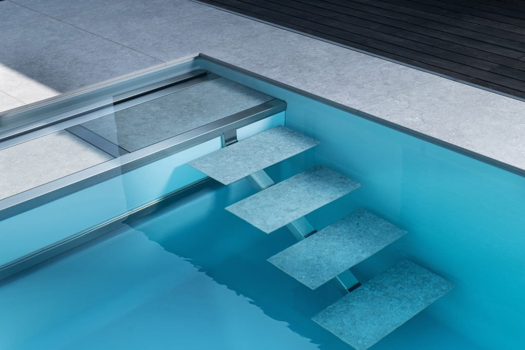 Fertigbecken "Loft" von Leidenfrost-pool mit Pool Isolierung