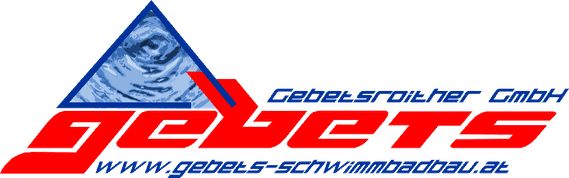 Gebets Schwimmbadbau Gebetsroither GmbH Logo