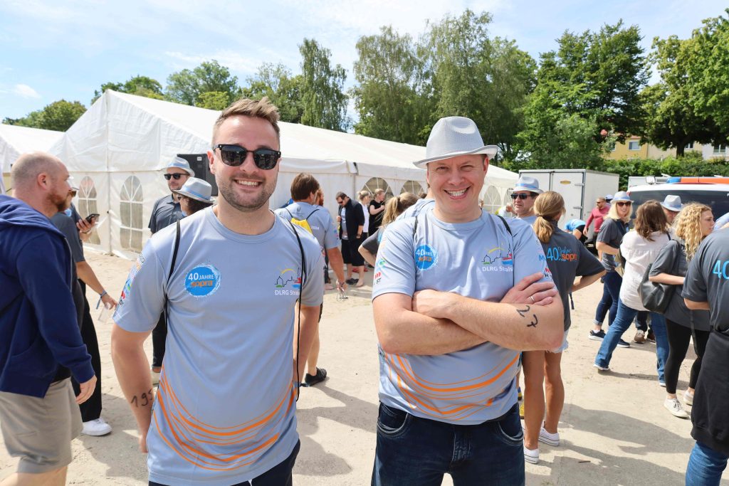 40 Jahre Sopra Stralsund Sundschwimmen Wedi VPS Oliver Freerichs Sergei Basenius