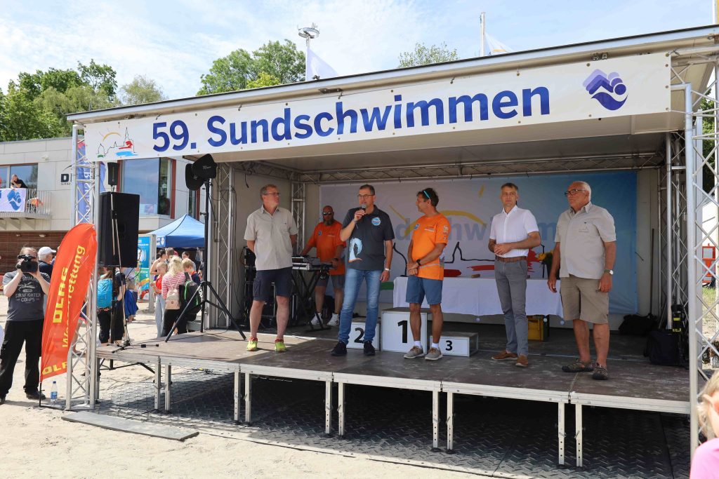 40 Jahre Sopra Stralsund Sundschwimmen Oliver Kasper