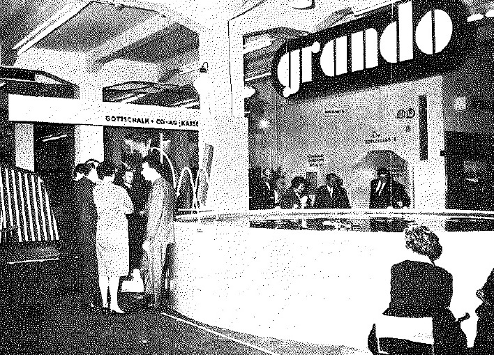 Grando-Messestand auf der SPOGA 1960