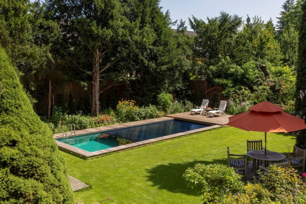 WaterBeck-Poolschutz Abdeckung