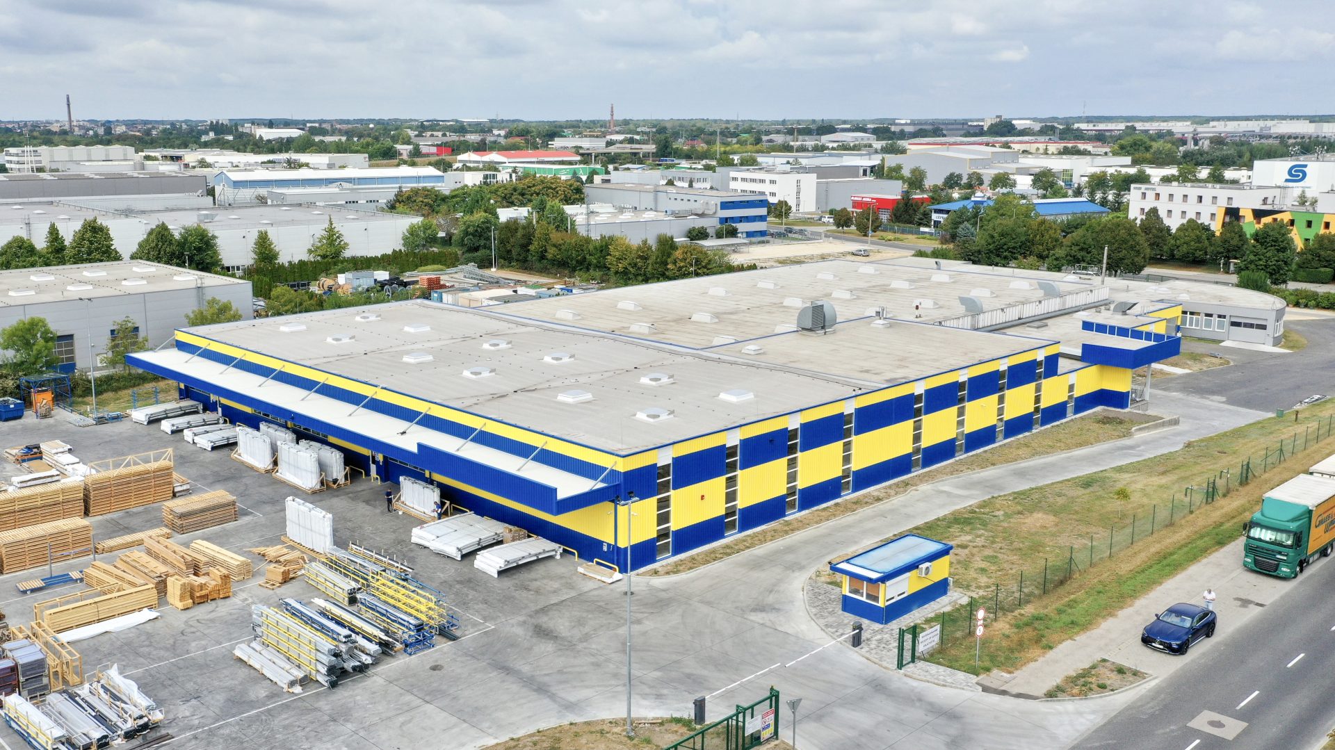 Aquacomet Zweigwerk in Győr in Ungarn.