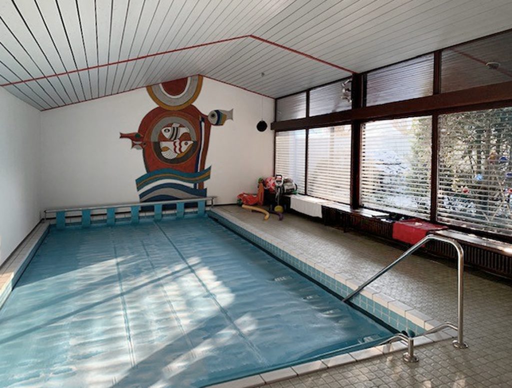 Duhnke Schwimmbecken bevor der Sanierung