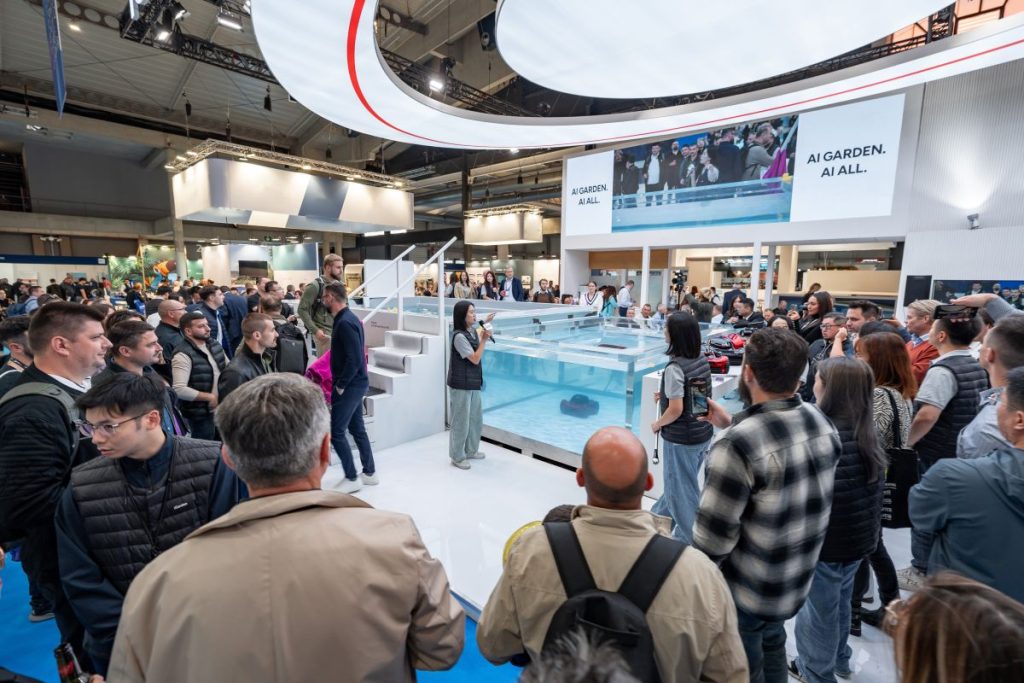 Fairland Piscina Barcelona Messe Stand AI Garden