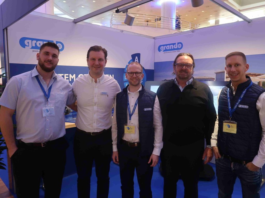 Gruppenbild mit fünf Männern bei der AS Infotagung in Basel.