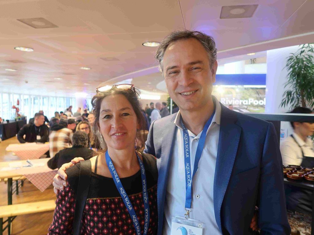 Speaker mit seiner Frau auf der AS Infotagung in Basel.