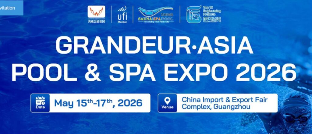 Asia Pool & Spa Expo 2026 in Pazhou, Guangzhou