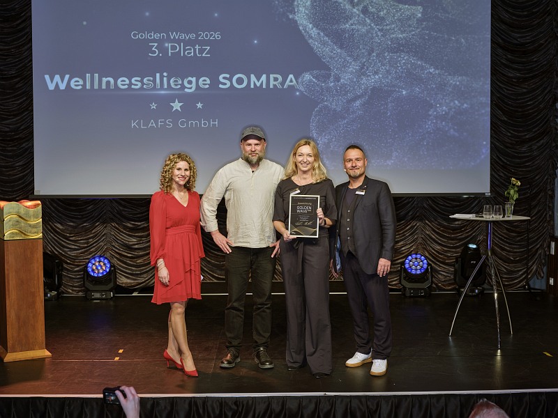 3. Platz: Klafs GmbH „Wellnessliege Somra“
