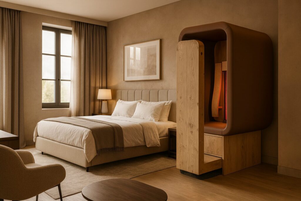 Infrarotkabine "Cosy" von Delfin Wellness