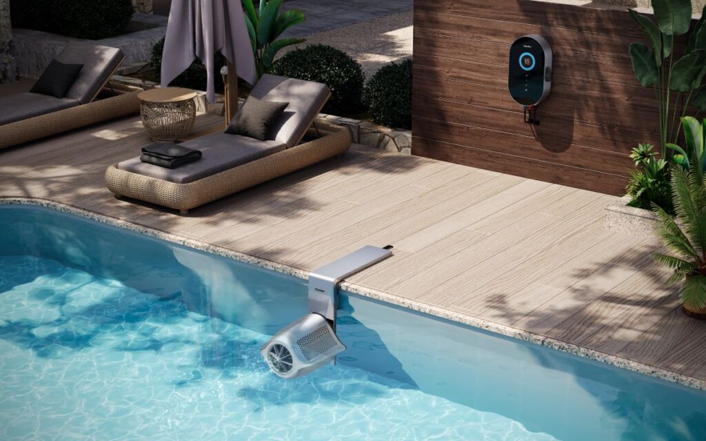 Pool mit Liege und Gegenstromanlage Fairland iGarden - Home Waterpark
