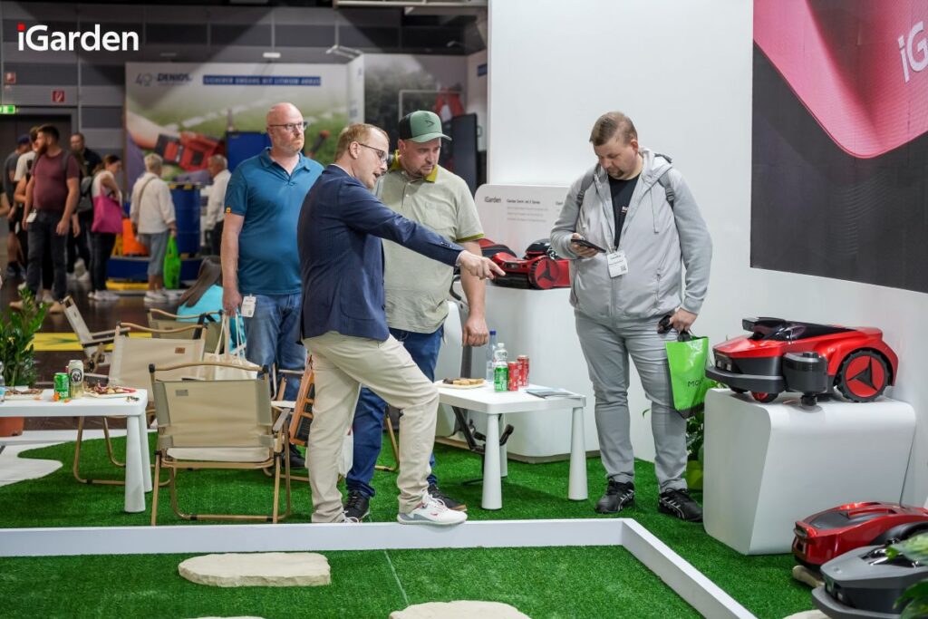 Galabau Messe stand igarden